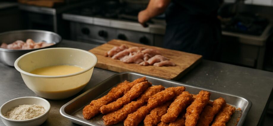 Sekret domowych stripsów jak z fast foodu