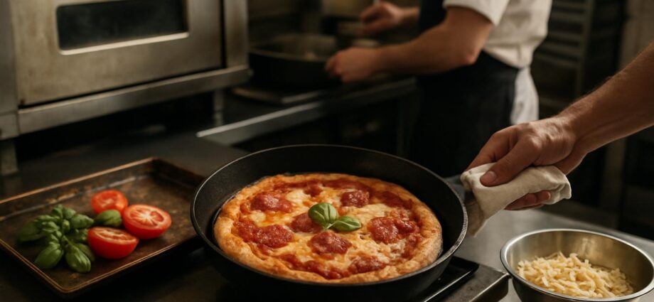 Jak odgrzać pizzę, żeby była chrupiąca?